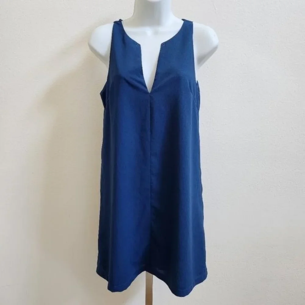 Lulus Womens Deep V Neck Sleeveless Party Dress, size XS - Picture 1 of 8